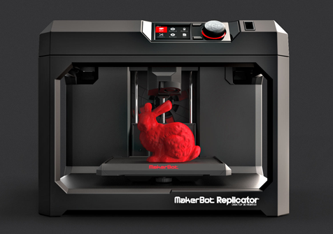 Makerbot-Front Makerbot Desktop Replicator