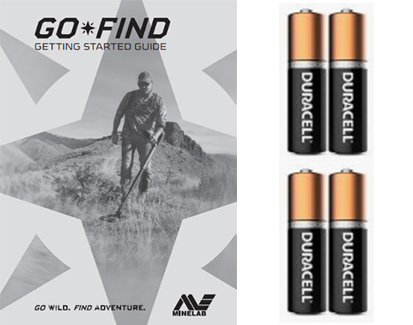 GoFind Manual and Batteries
