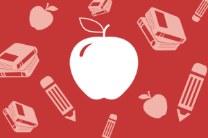 Graphic of an apple for Educators