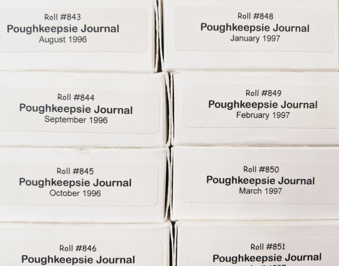 PXL_20210518_204016576 Image of Boxes of Microfilm stored at Adriance