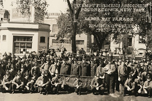 04 - Photograph showing the Exempt Firemen’s Association of Poughkeepsie who traveled all the way to Washington DC for the Fireman’s National Labor Day Parade in 1931