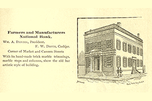 Detail from Inside Lansing’s catalog showing houses on various streets - LH Collections