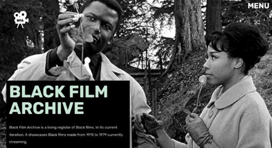 Black Fillm Archives Black Film Archives logo