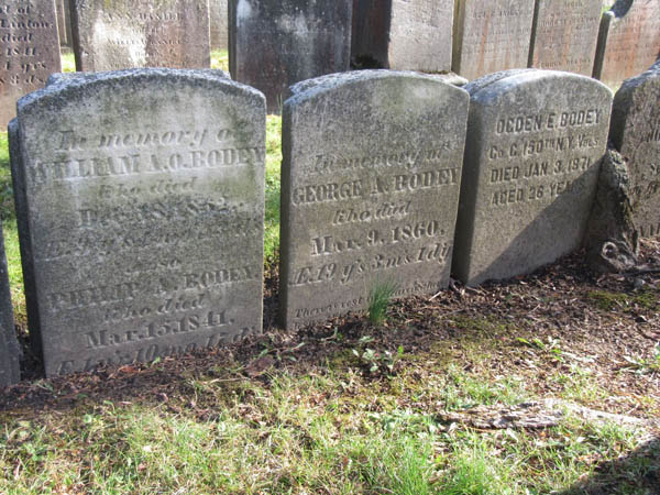 Bodey Family Headstones