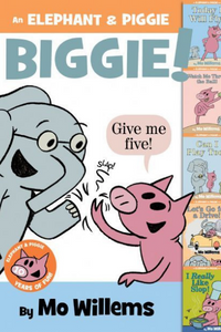 Book jacket for Elephant and Piggie Biggie Book by Mo Willems