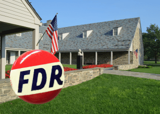 FDR FDR Presidential Library and Museum logo