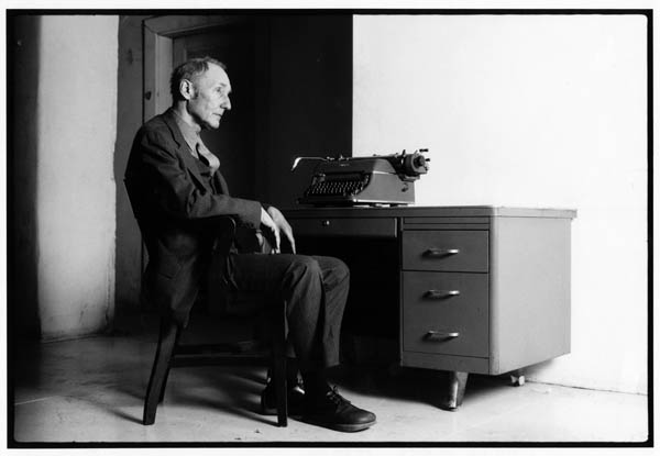 Photograph of William Burroughs by Kate Simon