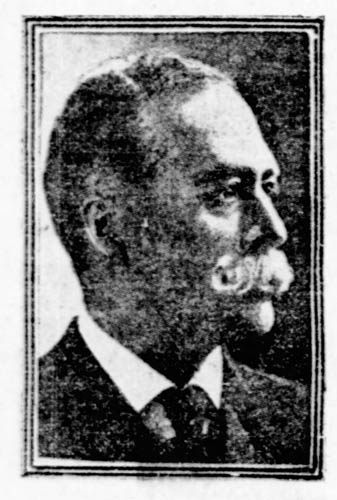Photograph of Judge Henry A. Gildersleeve in NY Tribune in November 1909