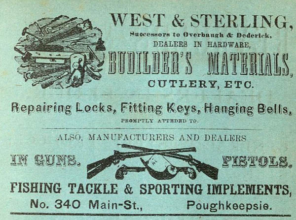 West & Sterling City Directory Ad; 1867