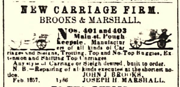 New carriage firm ad