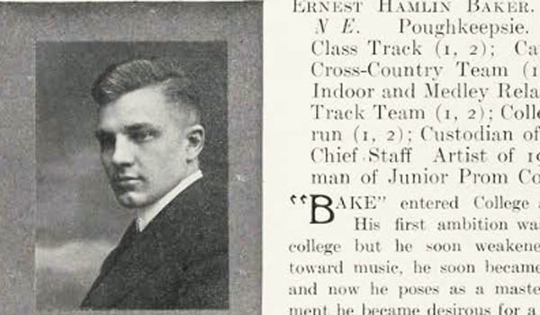 Ernest Hamlin Baker; Colgate University 1912