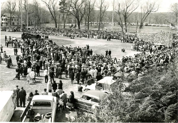 Memorial for MLK at Eastman Park