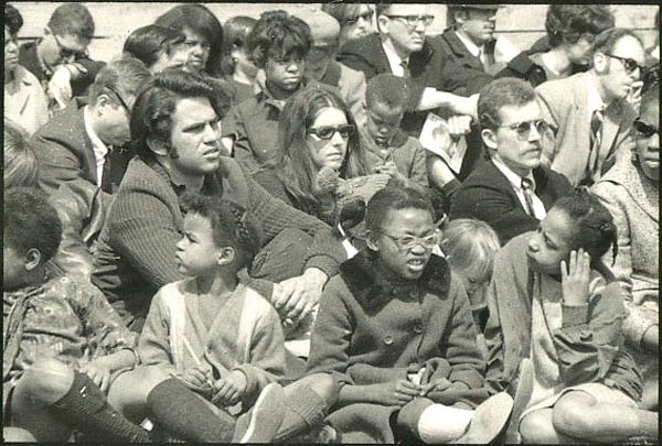 Memorial for MLK at Eastman Park